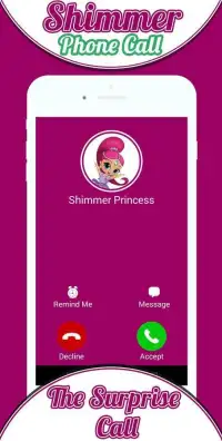 Phone Call From Shimmer Princess Shine Screen Shot 3