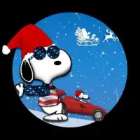 Supper car Snoopy : Christmas 2018 Screen Shot 0