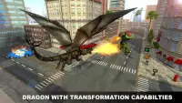 Flying Dragon Robot Transform City Rescue Screen Shot 1
