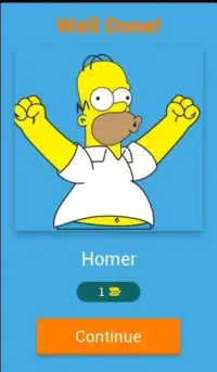 Guess the Simpsons characters Screen Shot 13