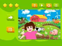 Jigsaw Puzzles Dora Farm Screen Shot 1