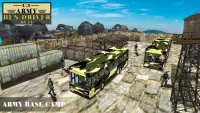 US Army Transport Bus Driver Duty: Army Bus Game Screen Shot 1