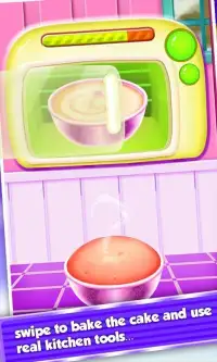 Princess Doll Cake Maker- Cooking Game Screen Shot 1