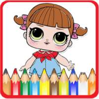 How to color LOL Doll surprise -ball surprise