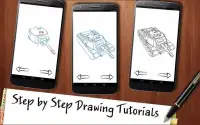 Drawing App Tanks and War Machines Screen Shot 2