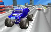 Multi-Level Monster Truck Parking Driving School Screen Shot 0