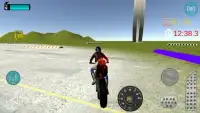 Motorbike Driving Simulation Screen Shot 0