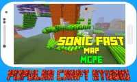Fast Sonic Map for MCPE Screen Shot 0