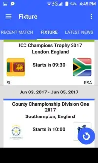 Champions Trophy TV And News Screen Shot 2
