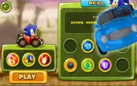 Super Sonic Kart Race: Free Drift Car Racing Game Screen Shot 0