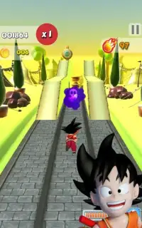 Dragon Fire Ball Rush: Run, Dash, Rush Goku Game Screen Shot 6