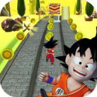 Dragon Fire Ball Rush: Run, Dash, Rush Goku Game