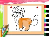 Kids Animal Color & Draw Fun Screen Shot 2