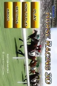 Virtual Horse Racing 3D Screen Shot 5