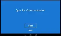 Quiz for Communication Screen Shot 3