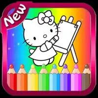 Coloring Pages for Kitty Fans Screen Shot 4