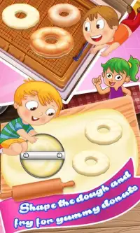 Sweet Donut Maker Party - Kids Donut Cooking Game Screen Shot 4