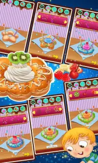 Sweet Donut Maker Party - Kids Donut Cooking Game Screen Shot 6