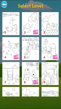 Animal Coloring Page for Kids Screen Shot 4
