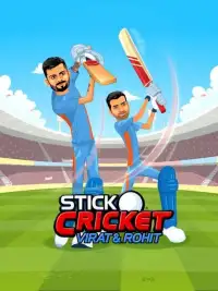 Stick Cricket Virat & Rohit Screen Shot 4