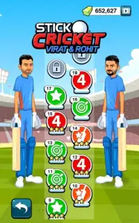 Stick Cricket Virat & Rohit Screen Shot 8