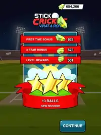 Stick Cricket Virat & Rohit Screen Shot 0