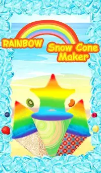 Rainbow Snow Cone Maker Summer Screen Shot 4