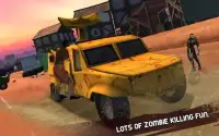 Zombie Games - Car driving 3D Screen Shot 1