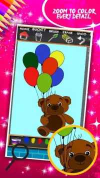 Teddy Bears Coloring Book Screen Shot 4