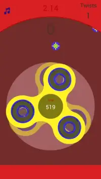 Real Fidget Spinner Game Screen Shot 2