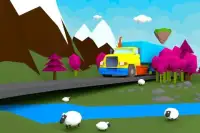 3D Toy Truck Driving Game For Preschool Kids Free Screen Shot 7