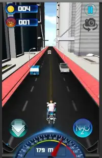 Highway Moto Rider 3D - Extreme Bike Game 2018 Screen Shot 0