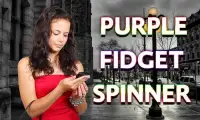 Fidget Purple Hand Spinner Screen Shot 0