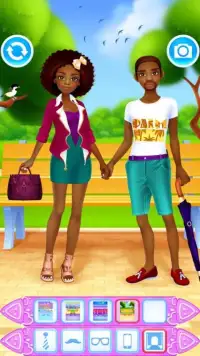 Couples Dress Up - Girls Games Screen Shot 1