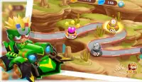 3D Superkids Racing Car Battle Screen Shot 1
