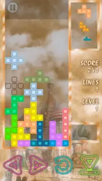 Classic Brick Blocks for Tetris Screen Shot 0