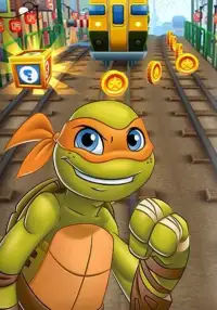Turtles Subway Ninja 2 Screen Shot 0