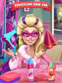 Super Power Princess Barbi Hair Salon Screen Shot 0
