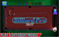 Billiard Pro 2017 Screen Shot 1