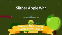 Slither Worm IO * Snake Eater Dash in Apple War Screen Shot 1