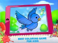 Birds Coloring Game For Kids : Coloring Pages Screen Shot 1