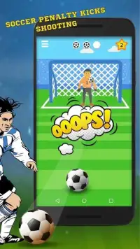 Soccer Penalty Kicks Shooting: Football Star Screen Shot 0