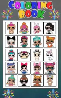 How To Color LOL Surprise Doll -lol ball pop 8 Screen Shot 6