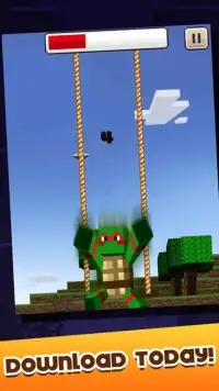 Turtle Ninja Climber-Mine Mini Screen Shot 8