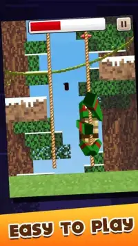 Turtle Ninja Climber-Mine Mini Screen Shot 6