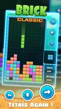 Brick Puzzle Classic - Block Classic of Tetris Screen Shot 3