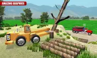 Wood Cargo Truck Timber Simulator Screen Shot 1
