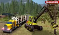 Wood Cargo Truck Timber Simulator Screen Shot 3