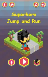 Super Hero Jump and Run Screen Shot 2