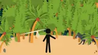 Stickman Escape - Island Screen Shot 3